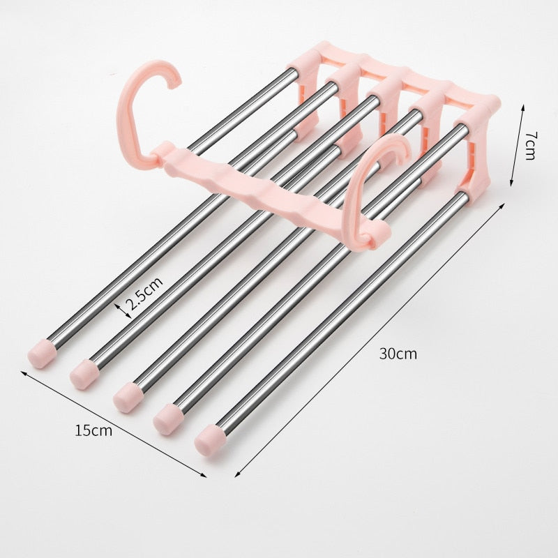 5 IN 1 PLATZSPARENDER KLEIDERBÜGEL